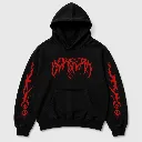 hoodie red berserk