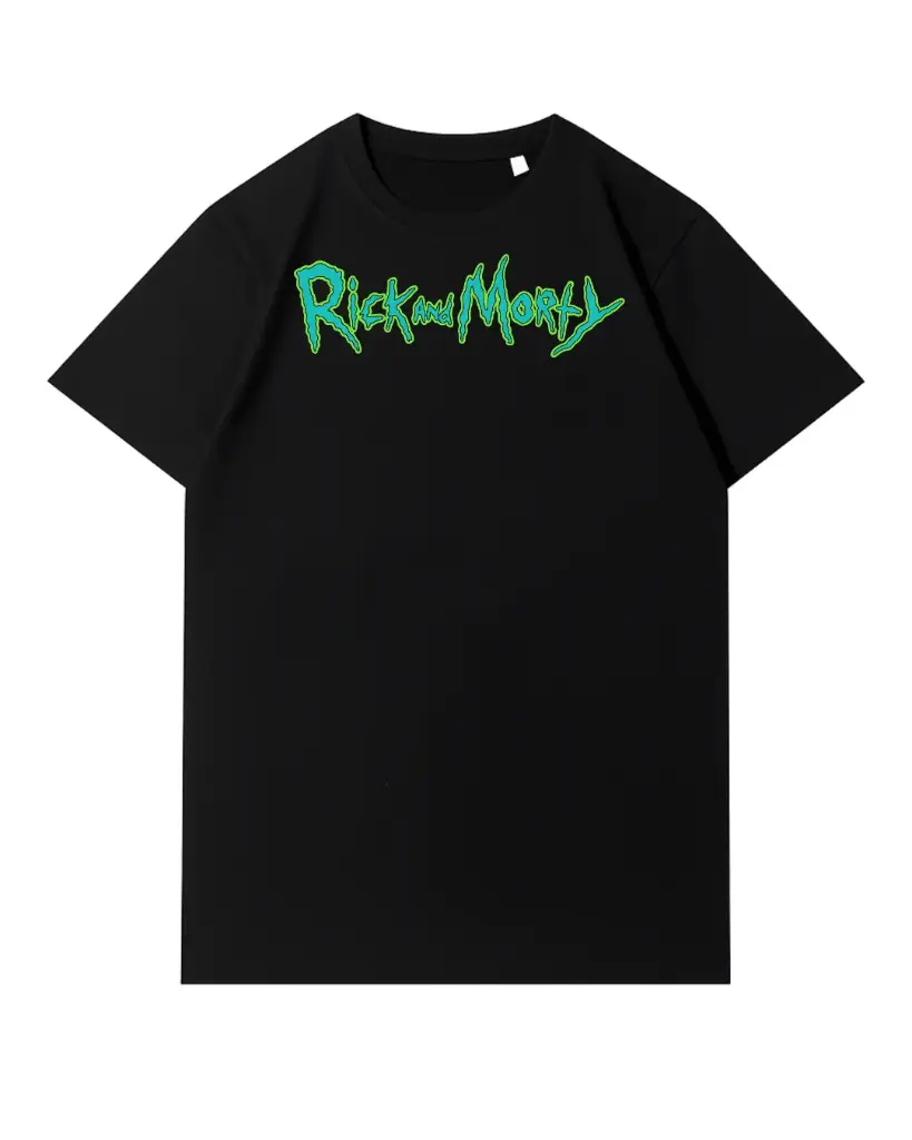 T-Shirt Rick and Morty-Algodon  (L)
