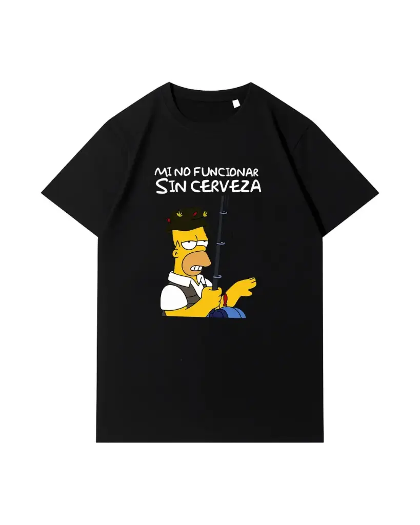 T-Shirt Homero -Los Simpson  (L)
