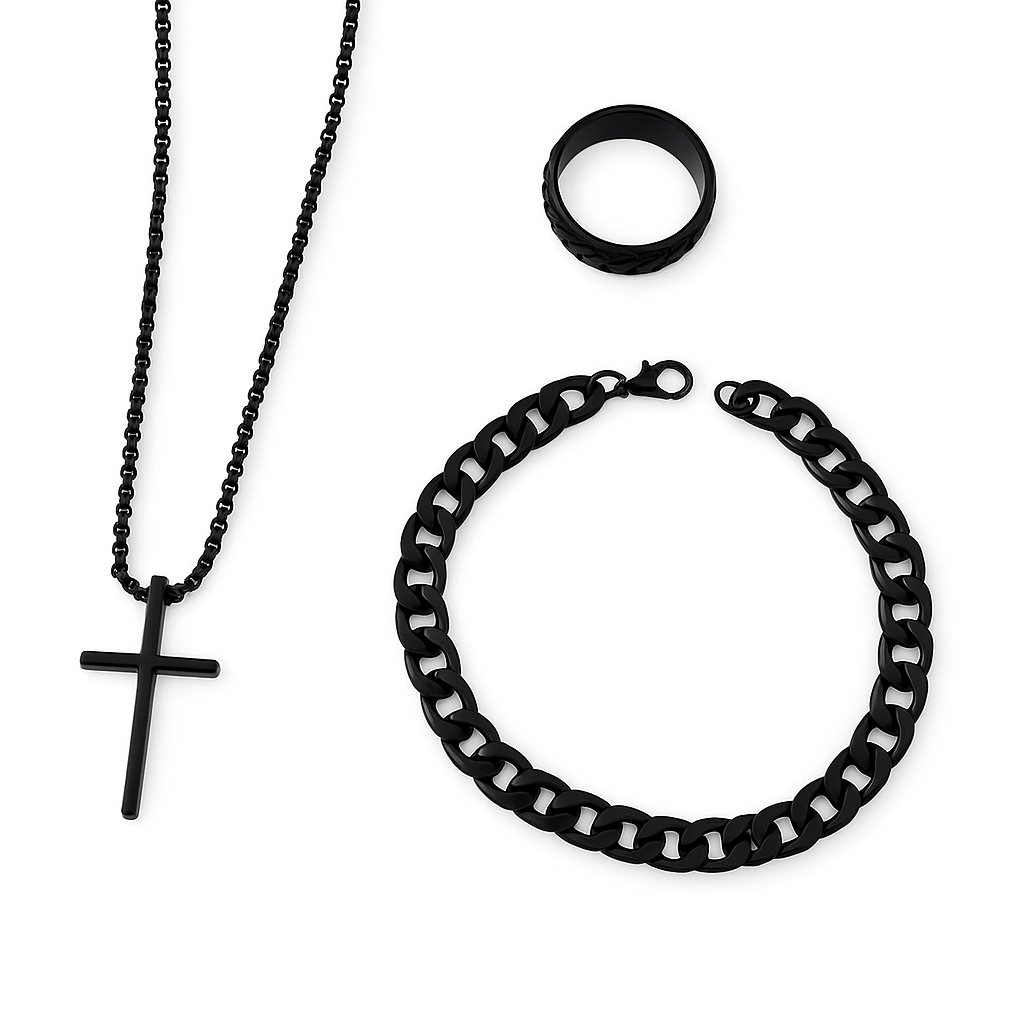 set 3 en 1 accesorios hip hop