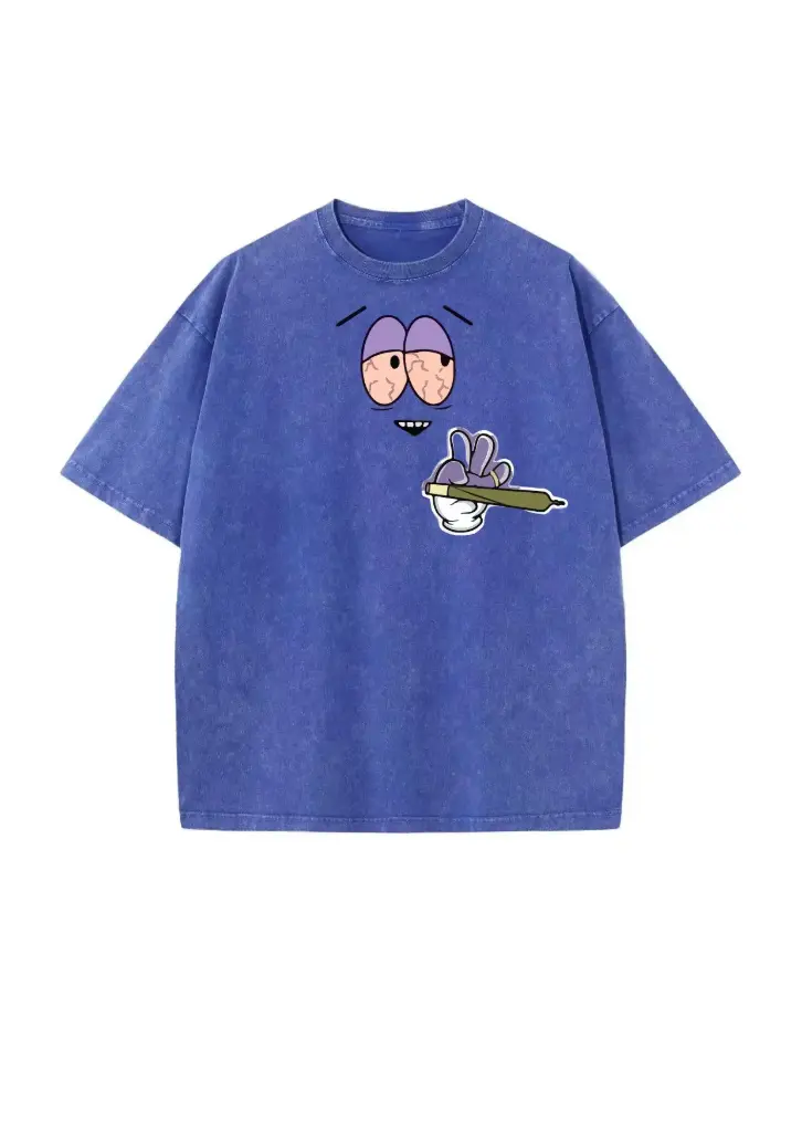 Playera Toallin Acid Wash (L)