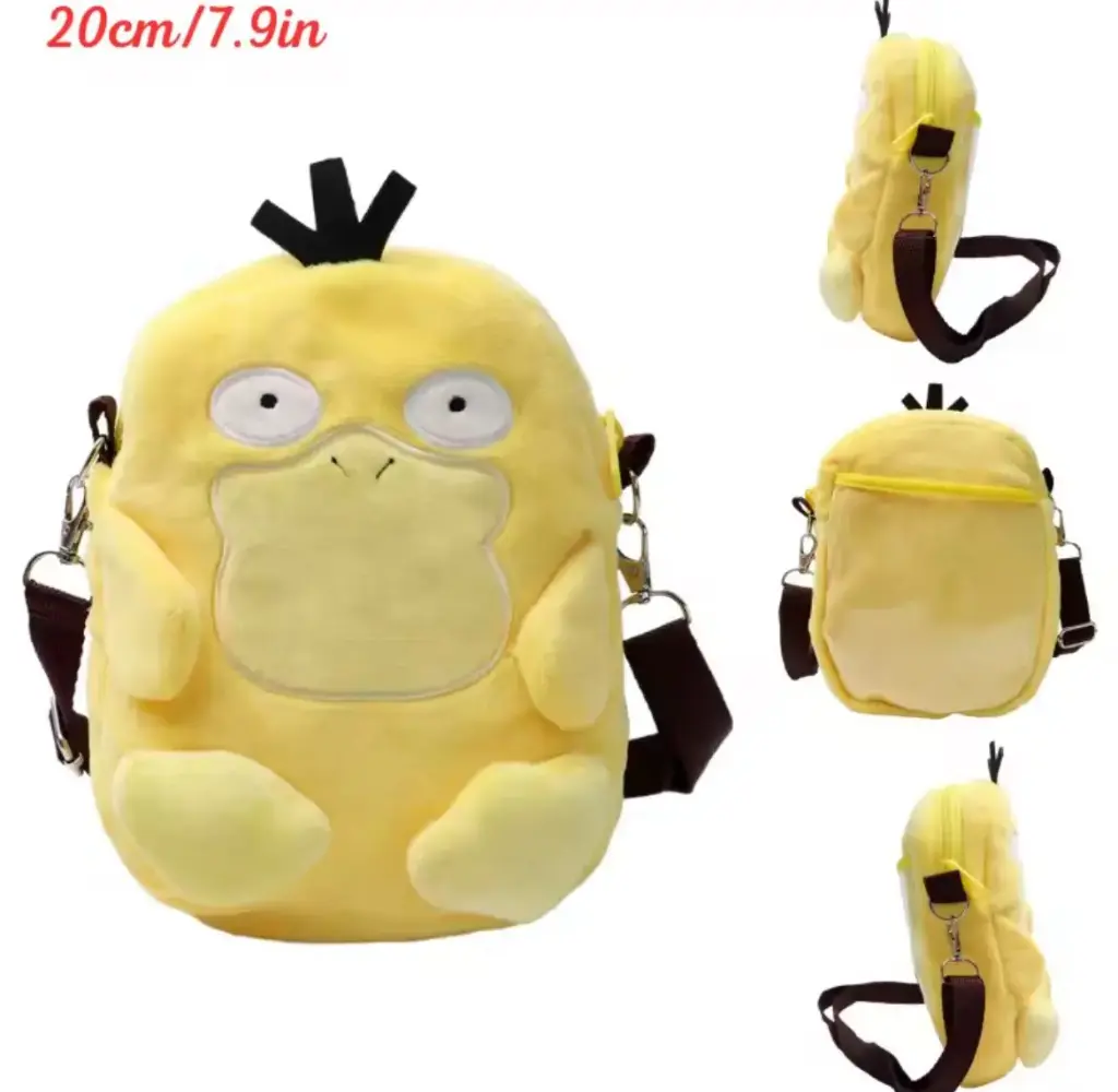 Bolso psyduck pikachu