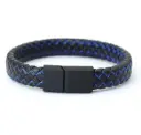 Pulsera azul minimalista elegante 