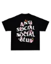 playera antisocial club flor de loto