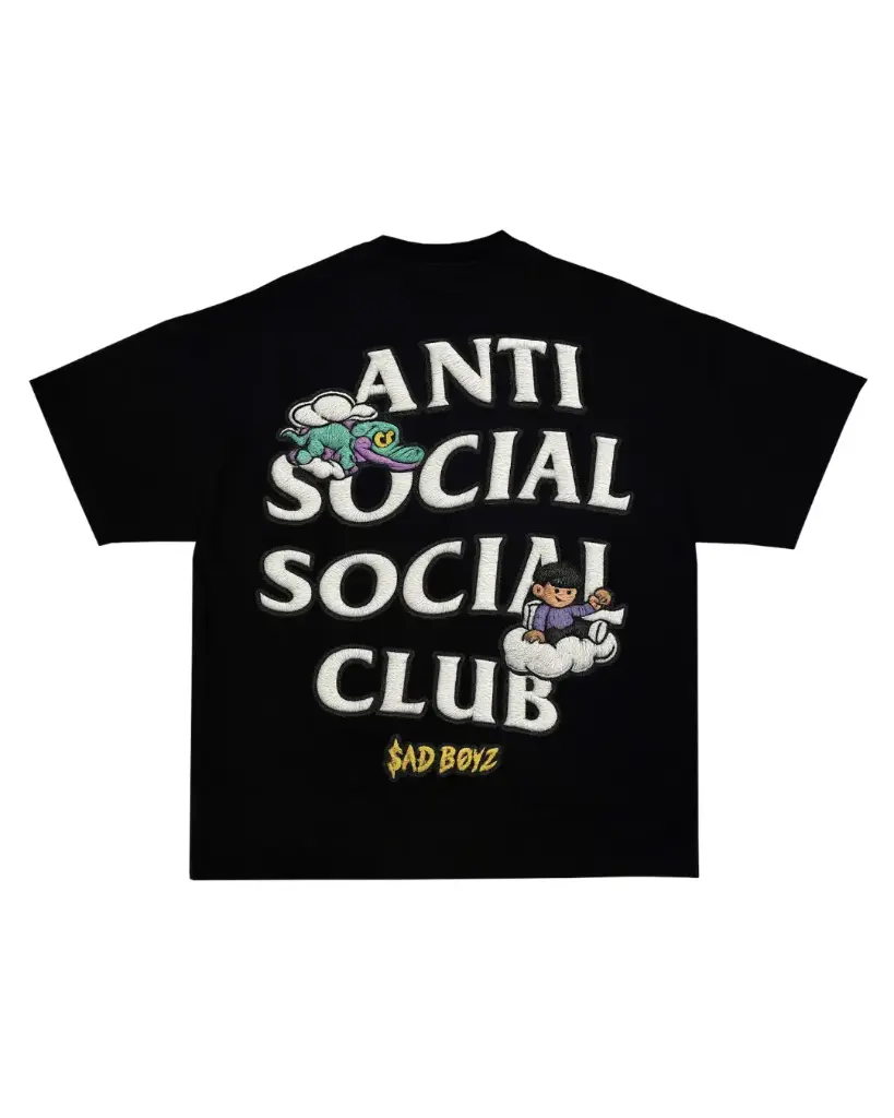 playera antisocial corridos tumbados (L)