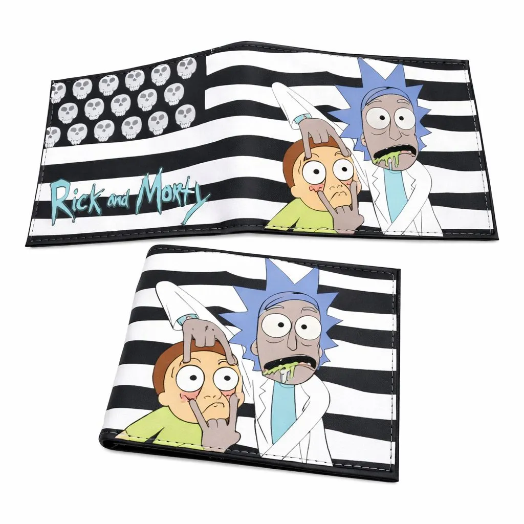 billetera rick and morty