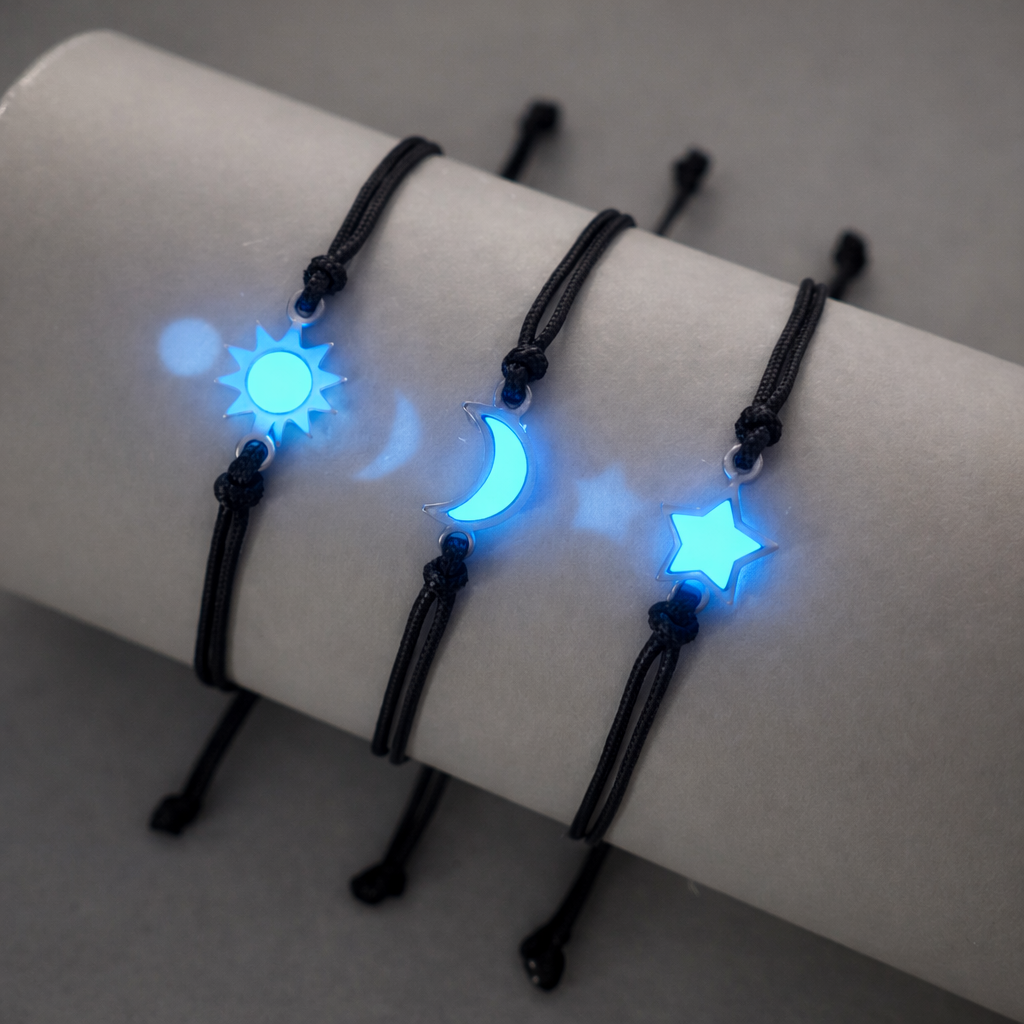 Set elegante fluorescente 3 en 1