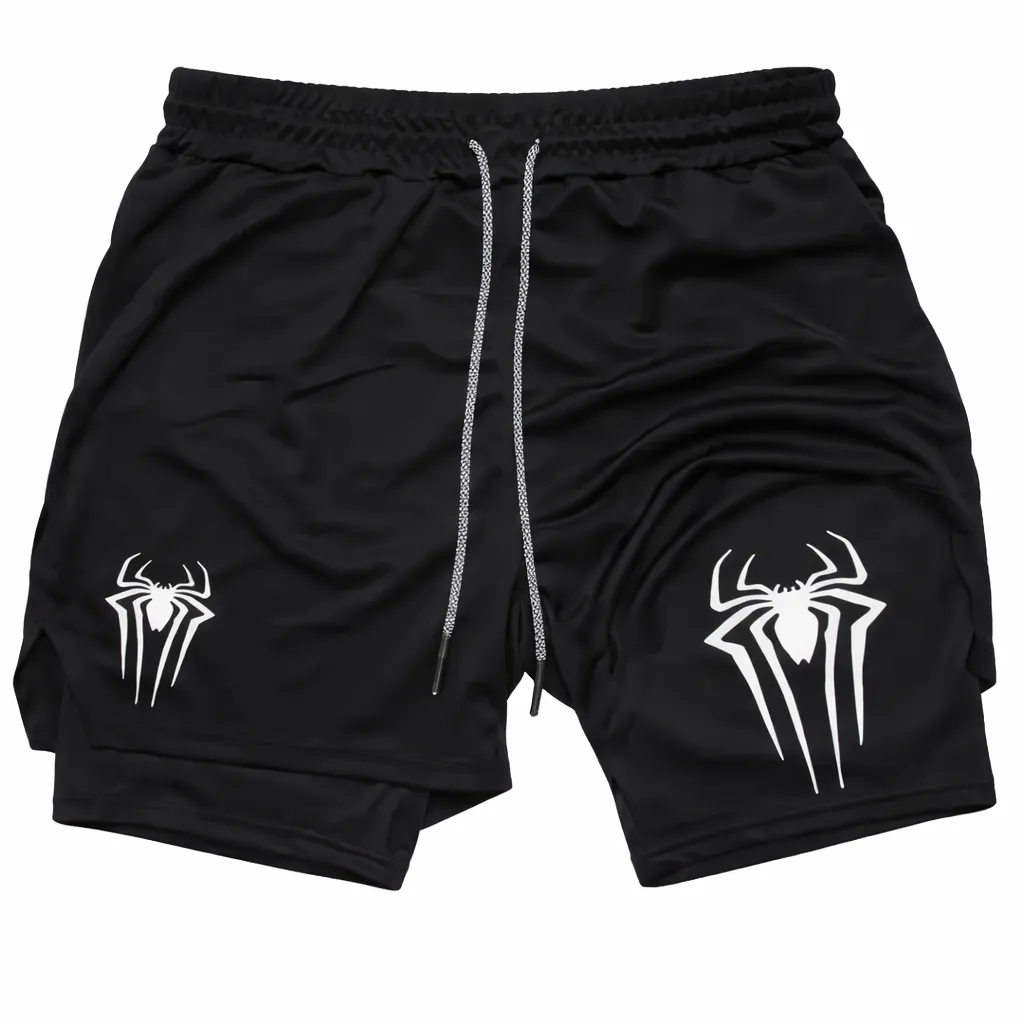 short deportivo spiderman (L)
