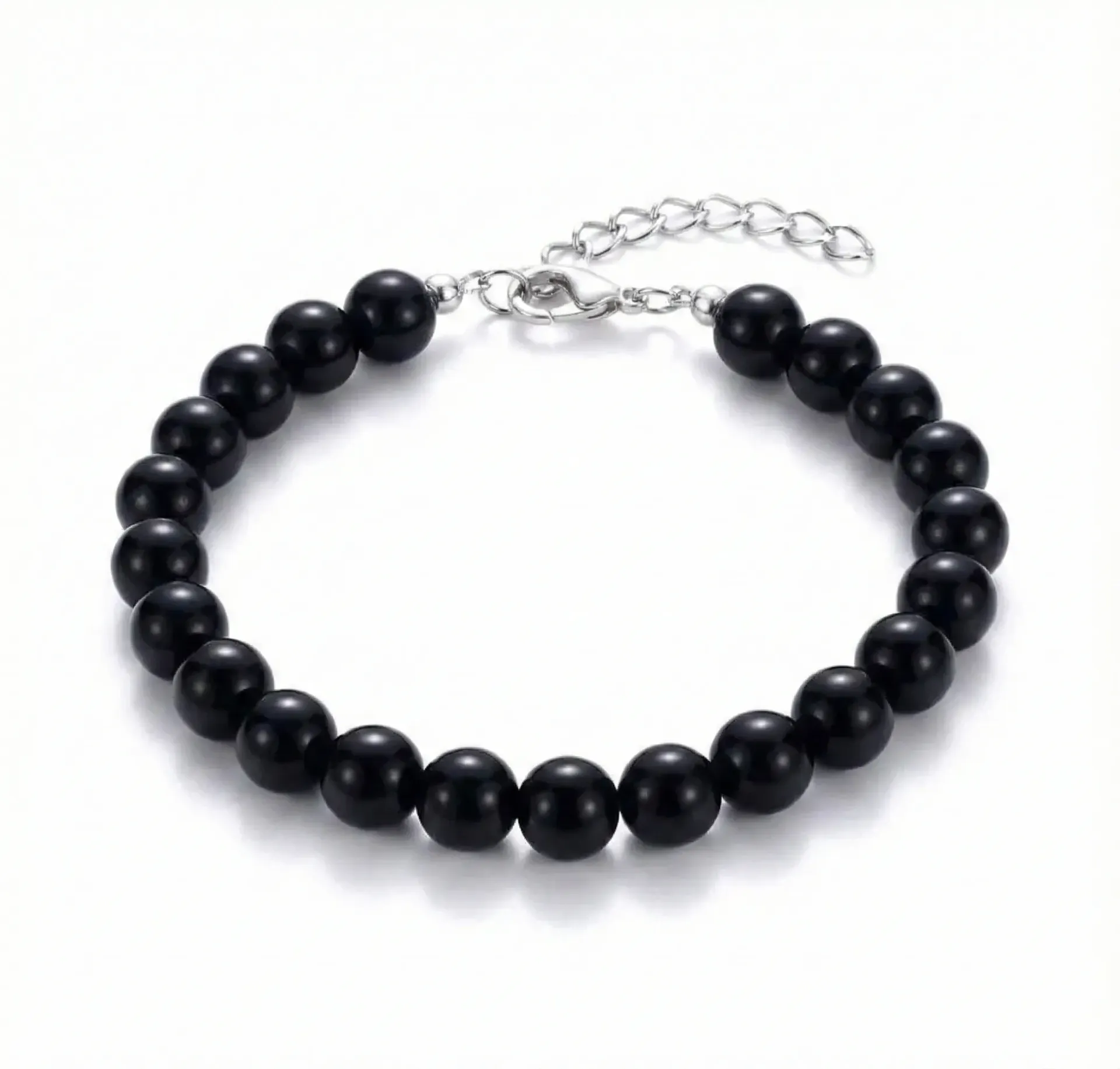 Brazalete Perlas negras.