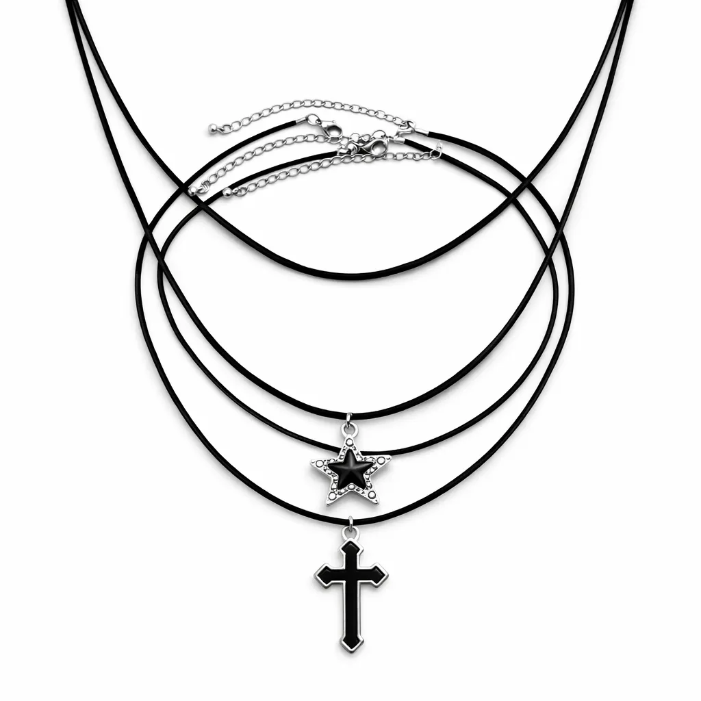 Collar Estrella & Cruz