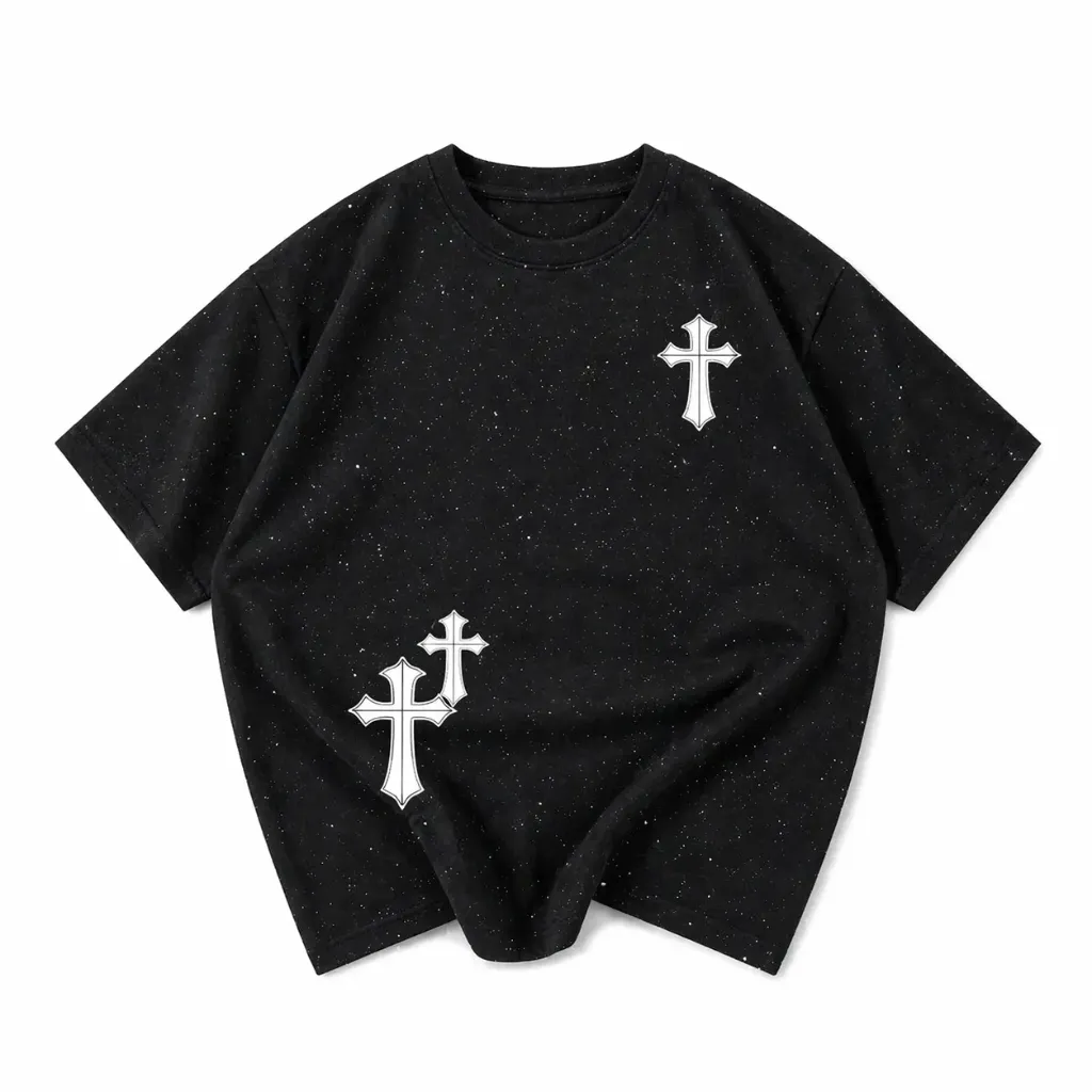 Playera Galaxy con Cruces (L)