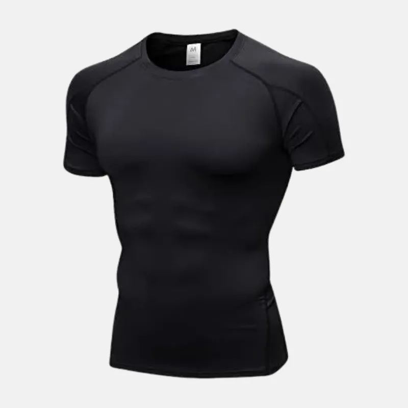 Playera de compresión negra (L)