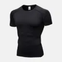 Playera de compresión negra
