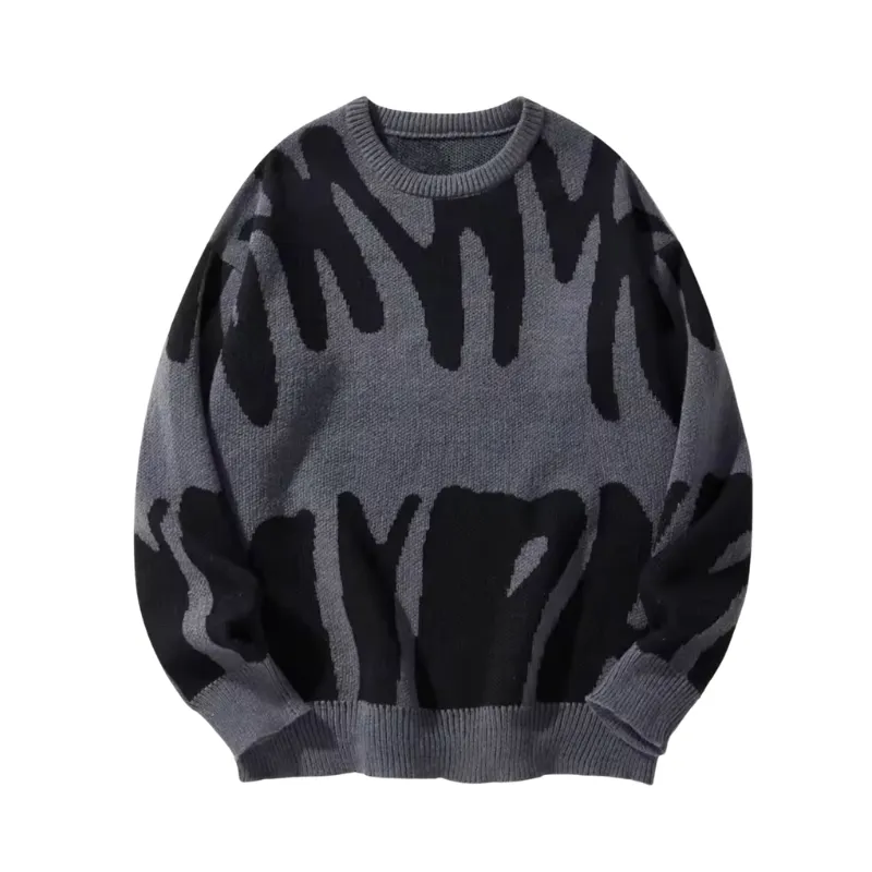 Suéter Oversize Estilo Urbano