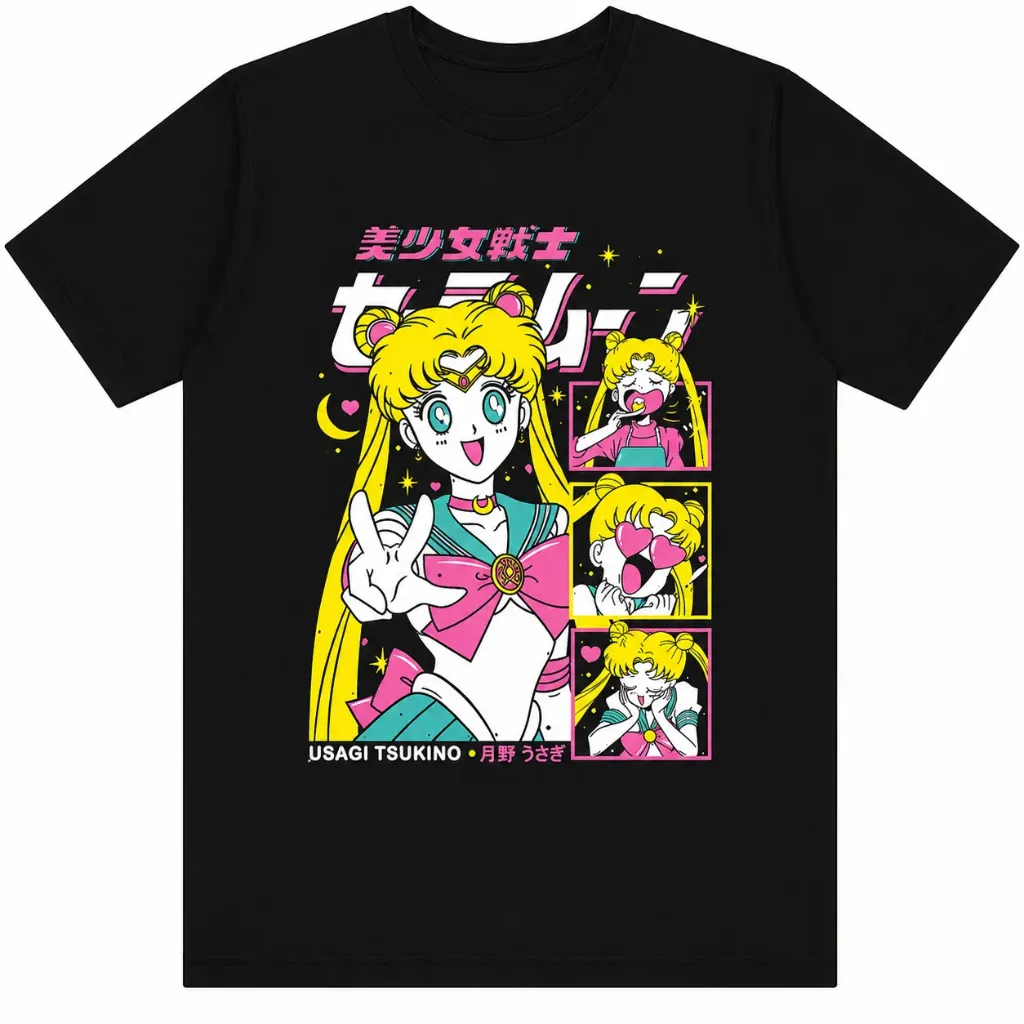 playera de sailor moon