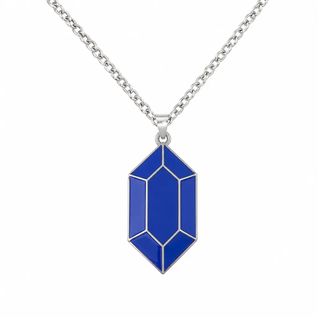 Collar rupia azul