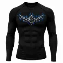 Playera de compresión manga larga Crimson Reaper