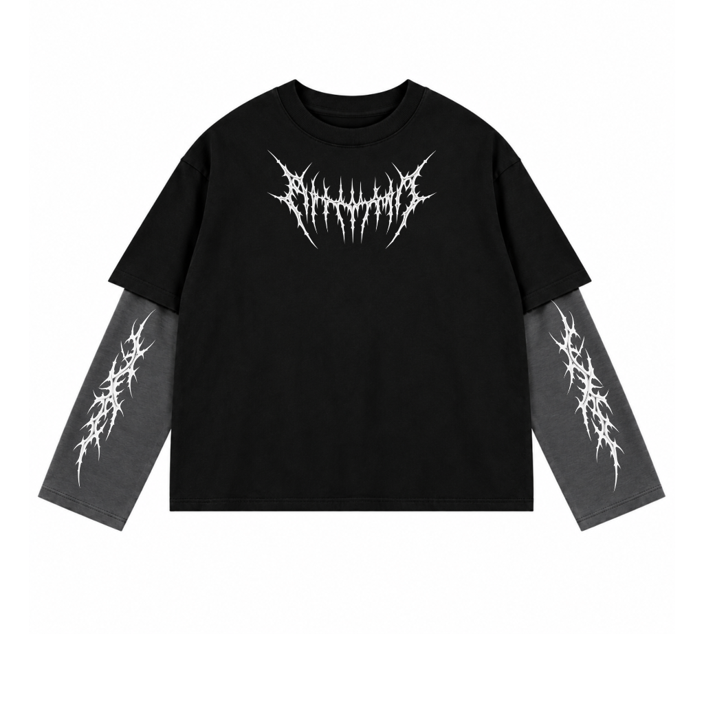 playera de doble manga Eclipse (L)