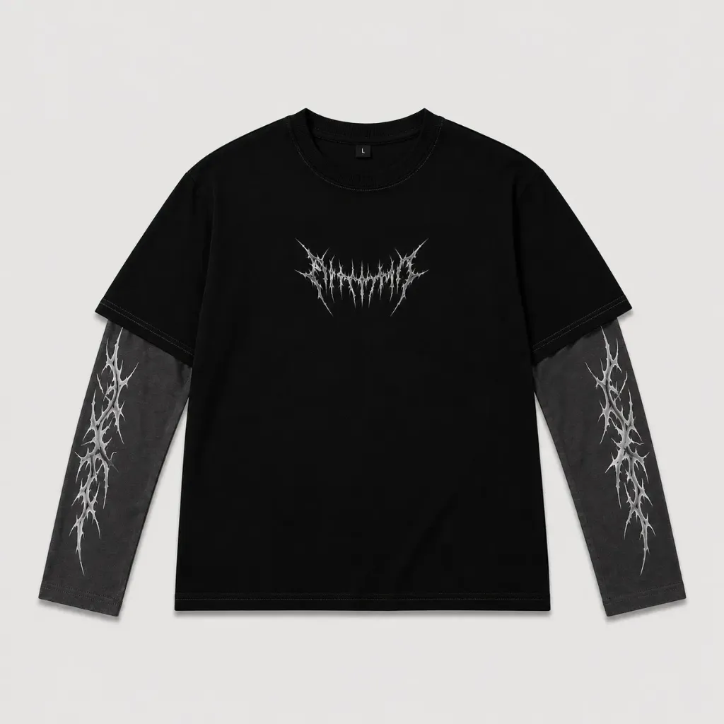 playera de doble manga Eclipse