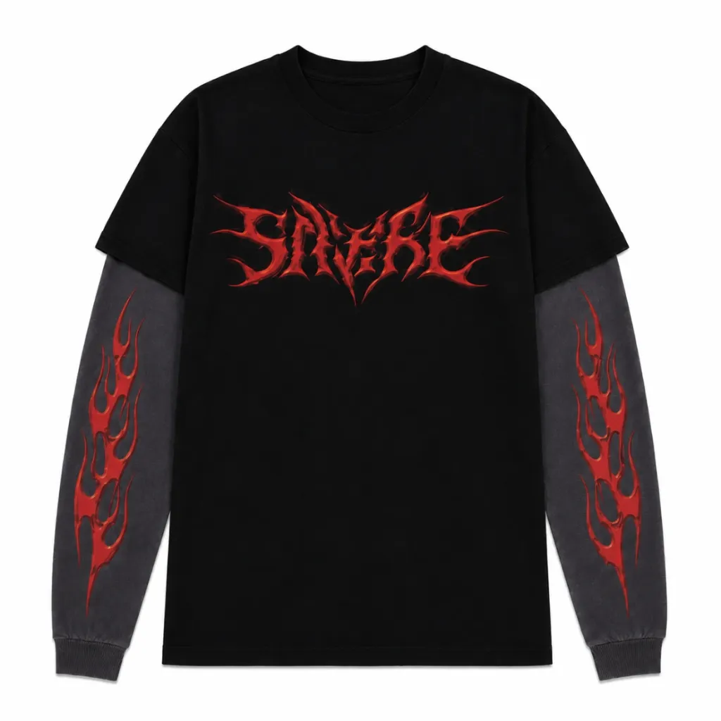 playera de doble manga SAVAGE REAPER (L)