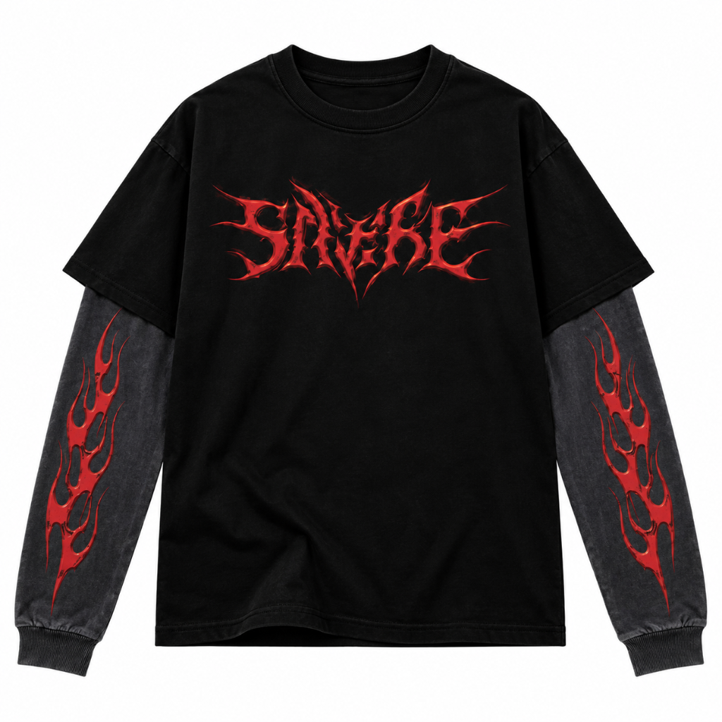 playera de doble manga SAVAGE REAPER (L)