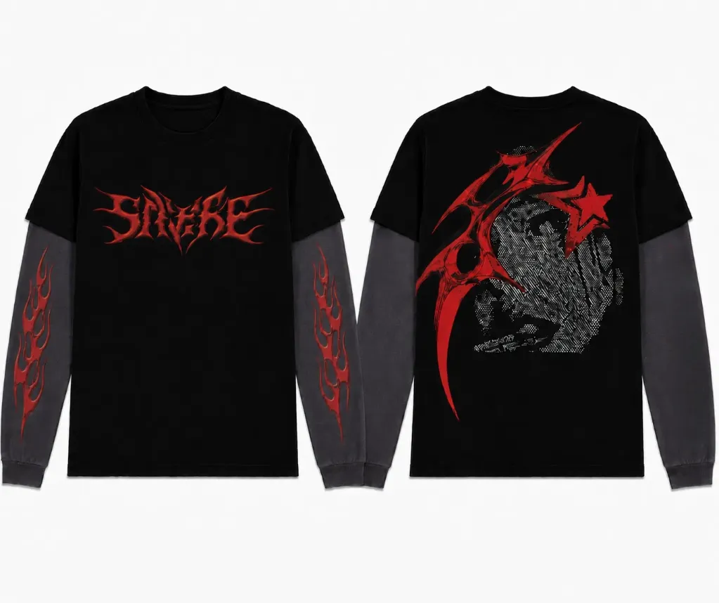 playera de doble manga SAVAGE REAPER