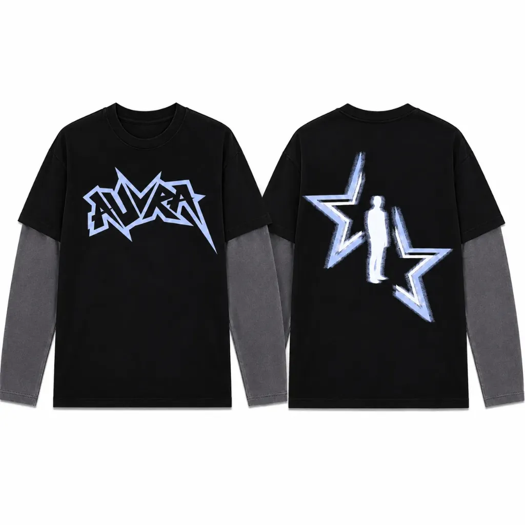 playera de doble manga Aura (L)