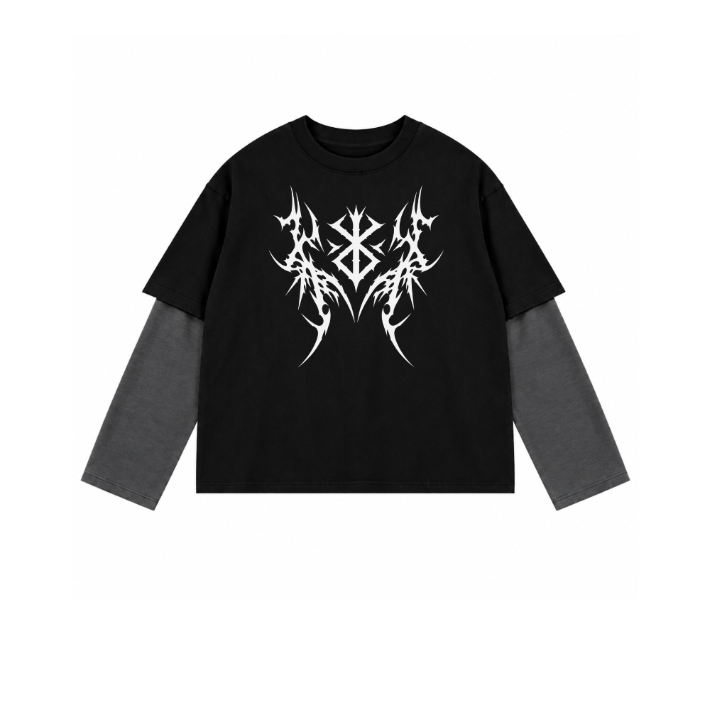 playera doble manga berserk
