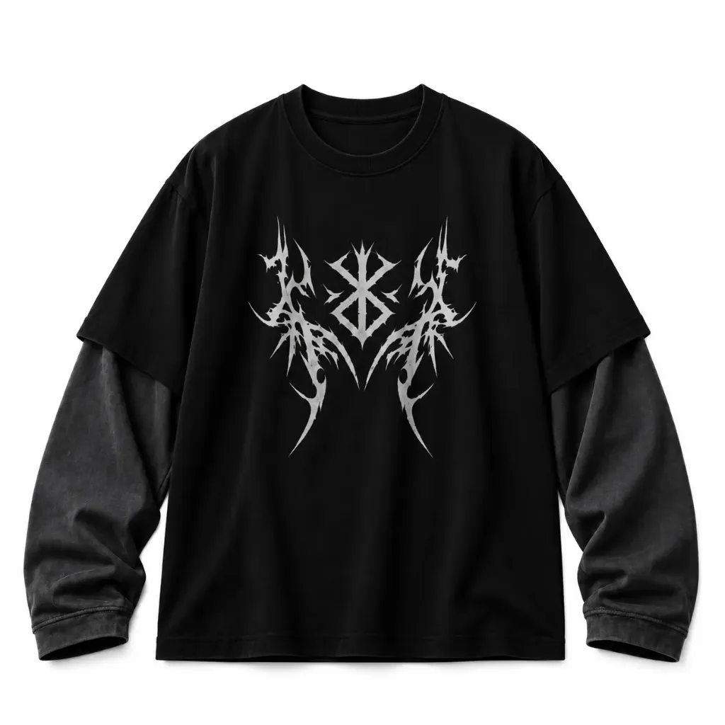 playera doble manga berserk