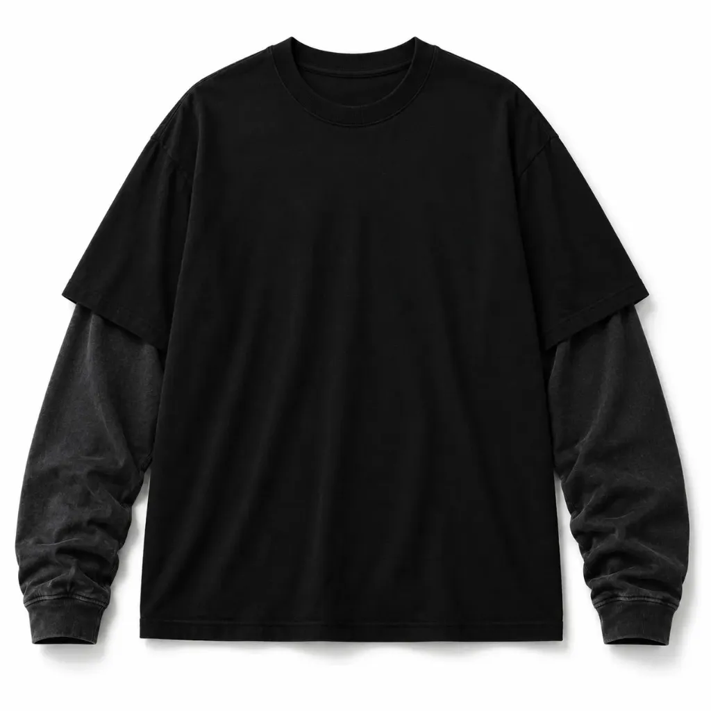 playera de doble manga