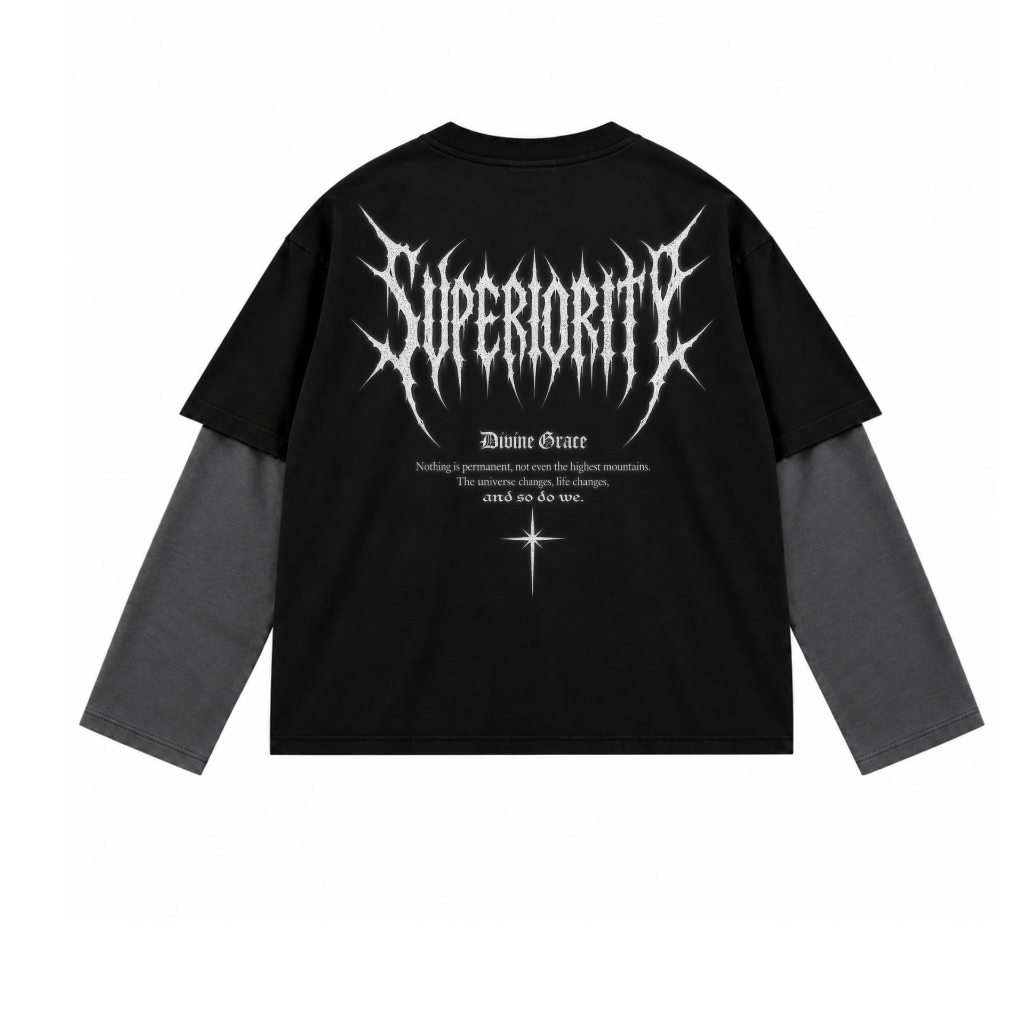 playera de doble manga superiority (L)