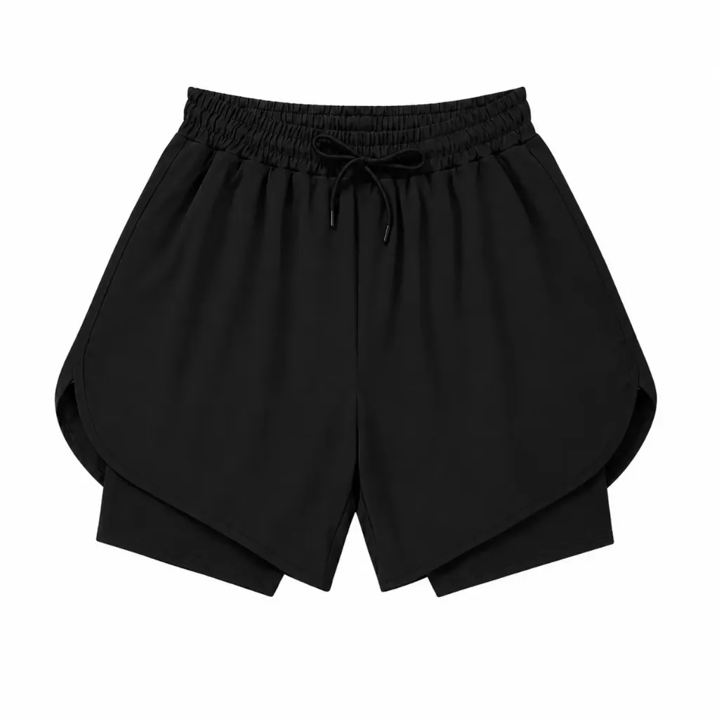 Short deportivo con licra Clásico (L)