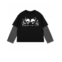 Playera de doble manga terra