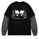Playera de doble manga terra