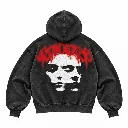 Hoodie deslavado RED EYE