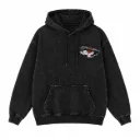 Hoodie deslavado RED EYE