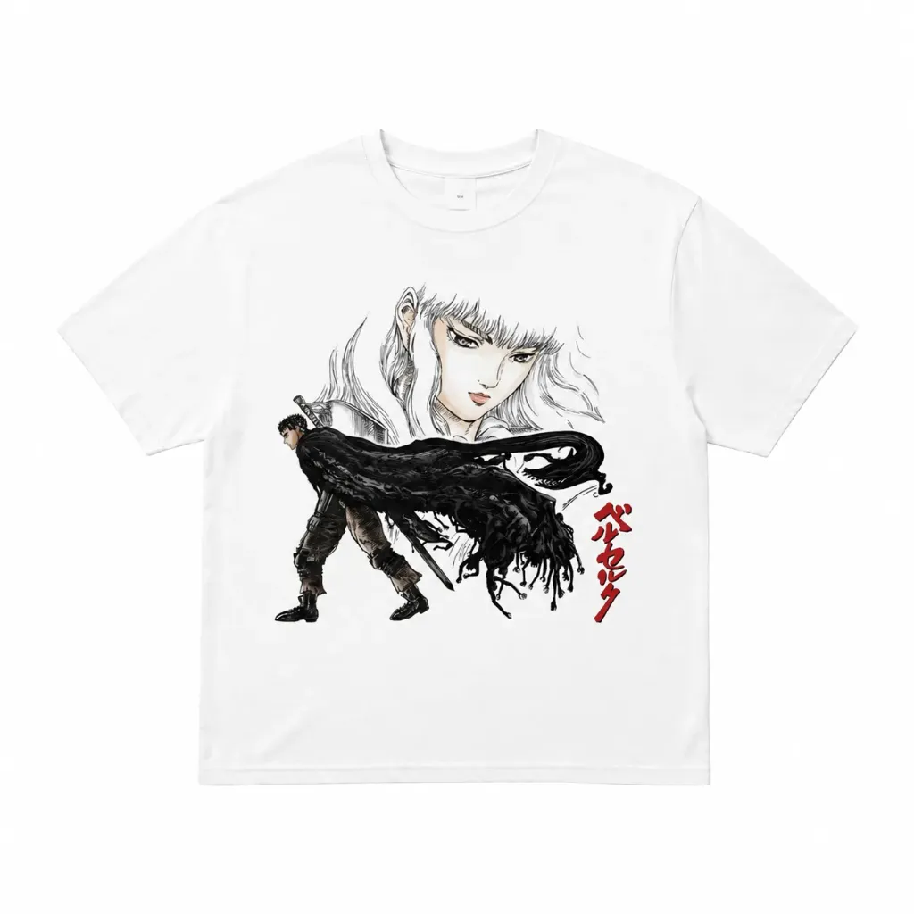 playera Berserk vintage