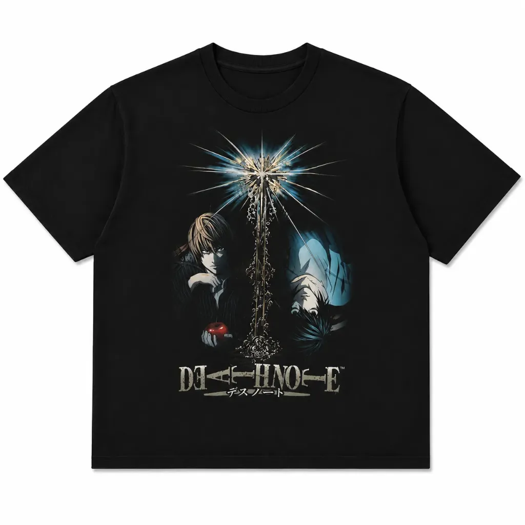 playera Death Note Vintaje (L)