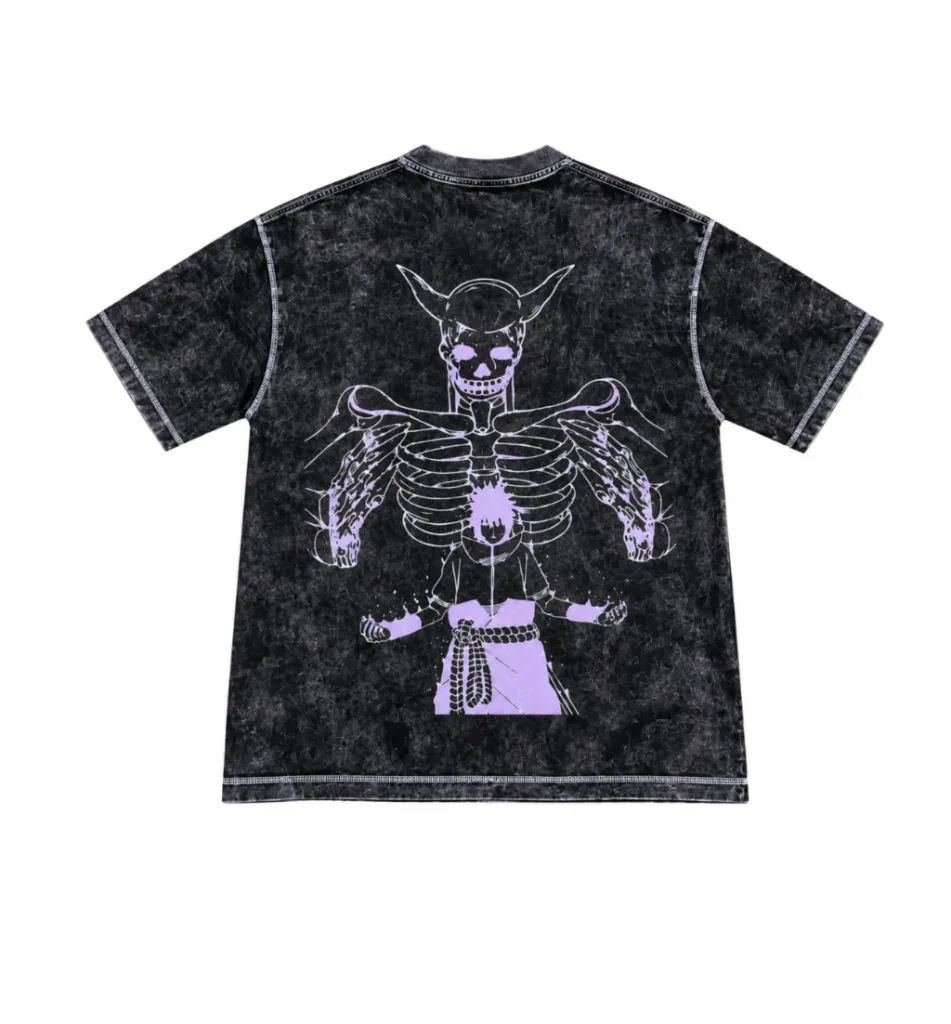 T-Shirt Acid Wash Susano Naruto