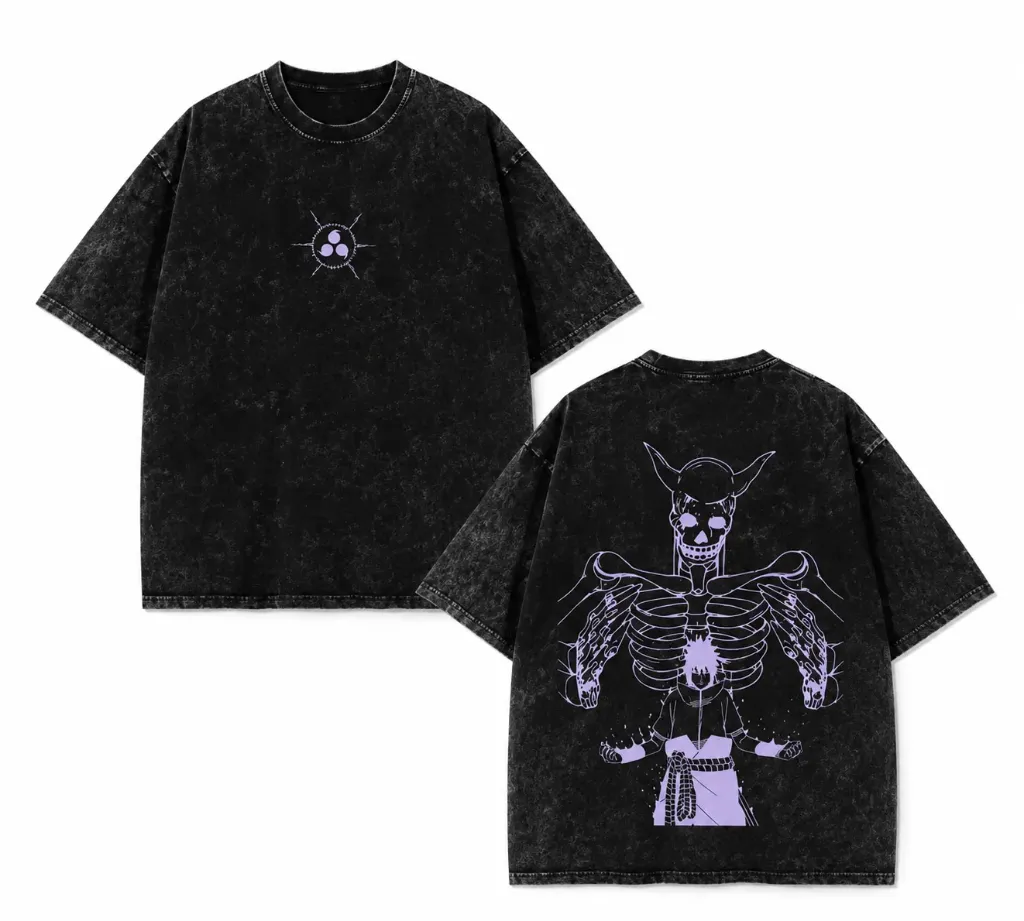T-Shirt Acid Wash Susano Naruto