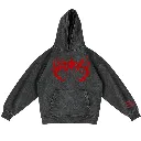 CRIMSON FORWARD HOODIE.