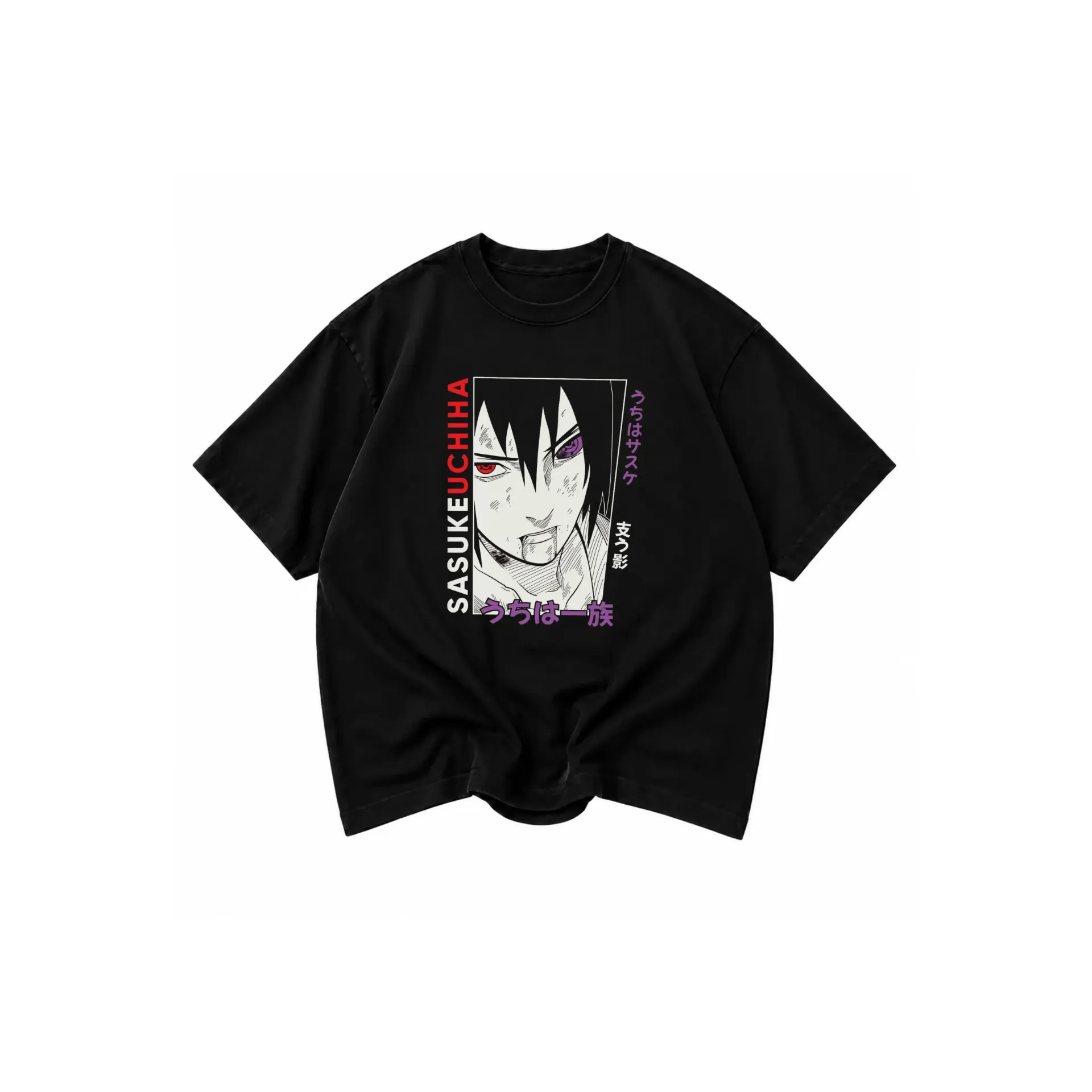 Playera Sasuke Uchiha