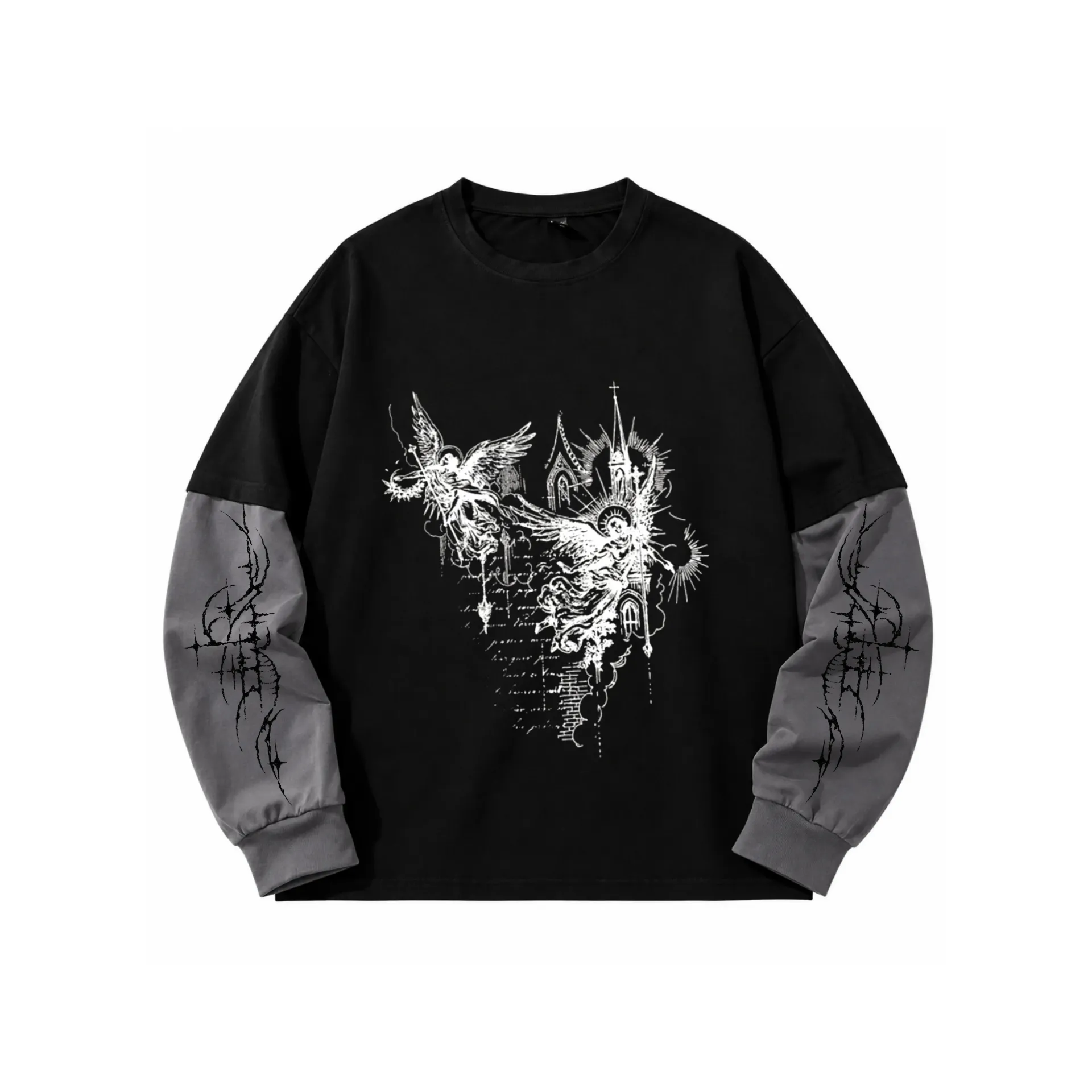 Playera de doble manga Lost Angel