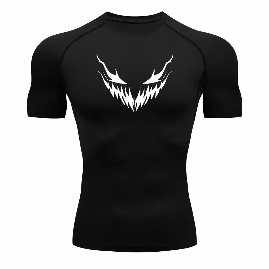 playera de Comprecion Black Demon