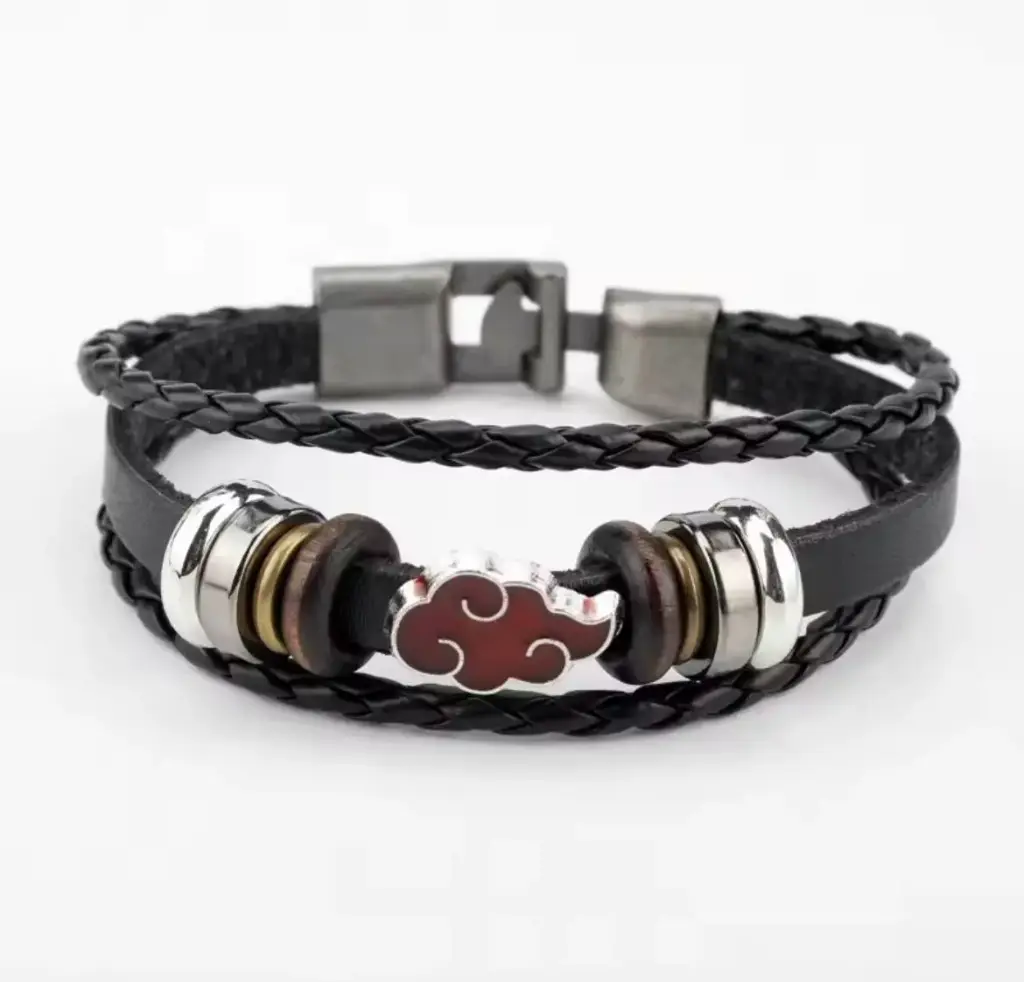 brazalete Nube Aktsuki-pulsera naruto