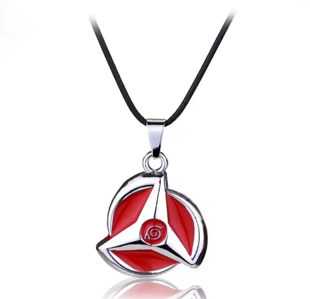 Collar Sharingan Plateado-naruto