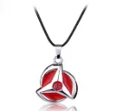 Collar Sharingan Plateado-naruto