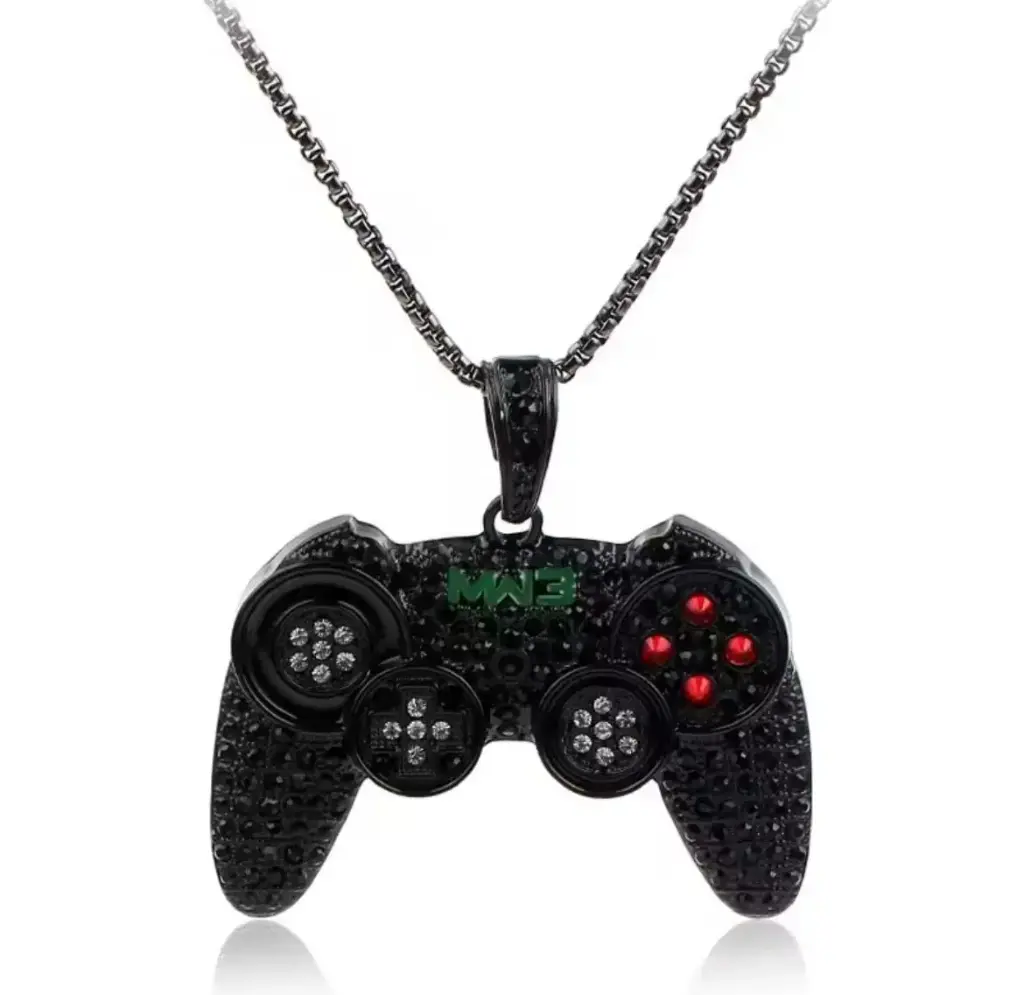 Collar de mando de videojuego adiamantado
