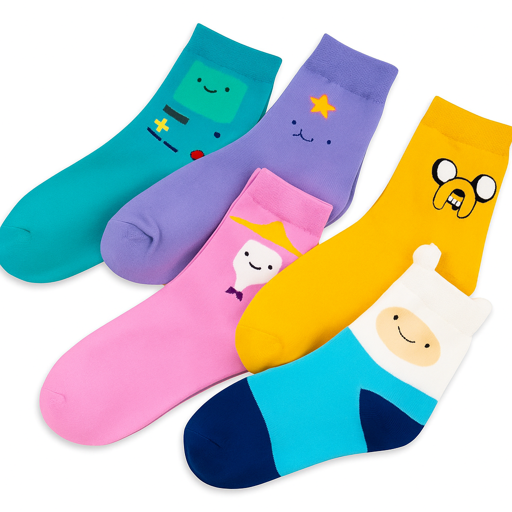 Calcetines Hora de aventura Set de 5 Unidades